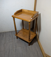 Solid Wood Small Accent Table Rustic Country Style